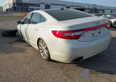 2012 Hyundai Azera из США, поврежденный, VIN KMHFH4JG5CA192676